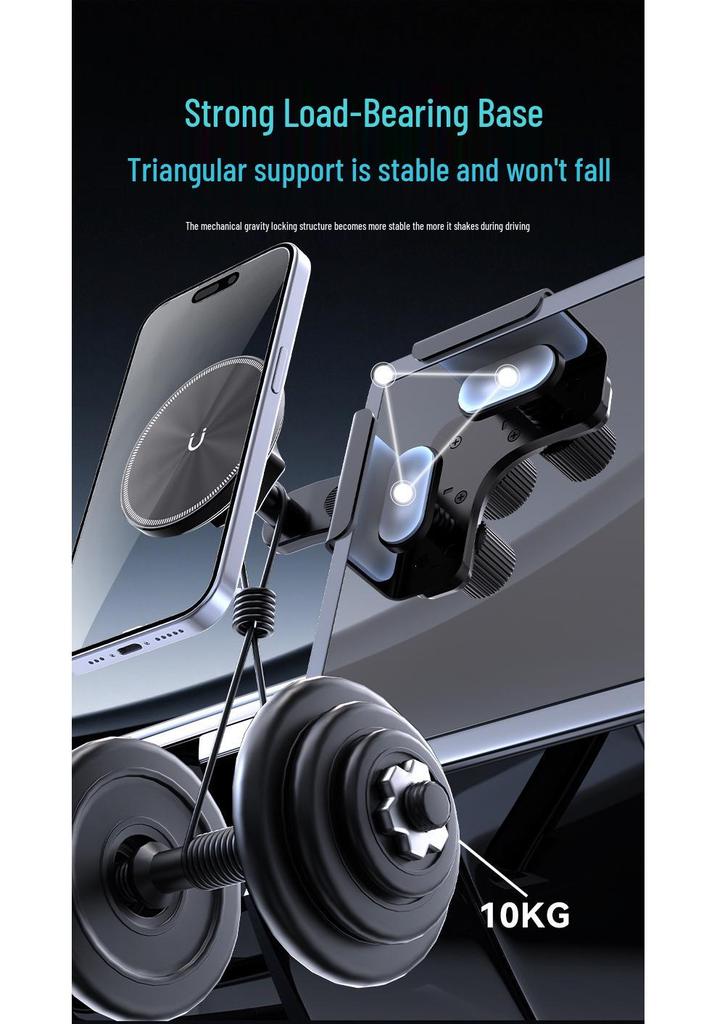 BYD New Energy Magnetic Car Phone Holder for Tang, Qin, Yuan, Song, Han Console Screens