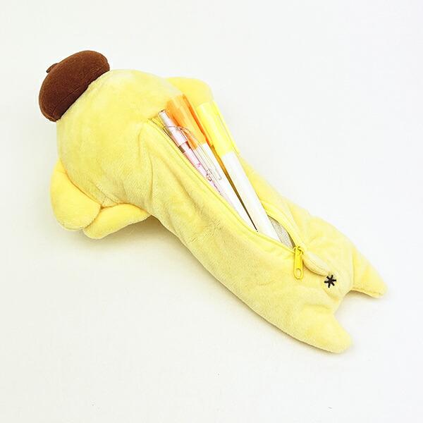 Sanrio Pompompurin Plush Pen Case Pouch Stationery