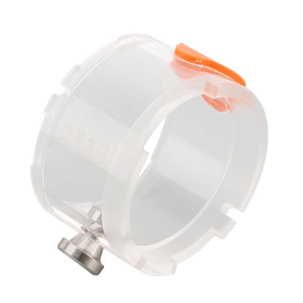 Small Size Watch Movement Clamp Transparent Watch Movement Base Dual Sided Fixture  For Watchmaker