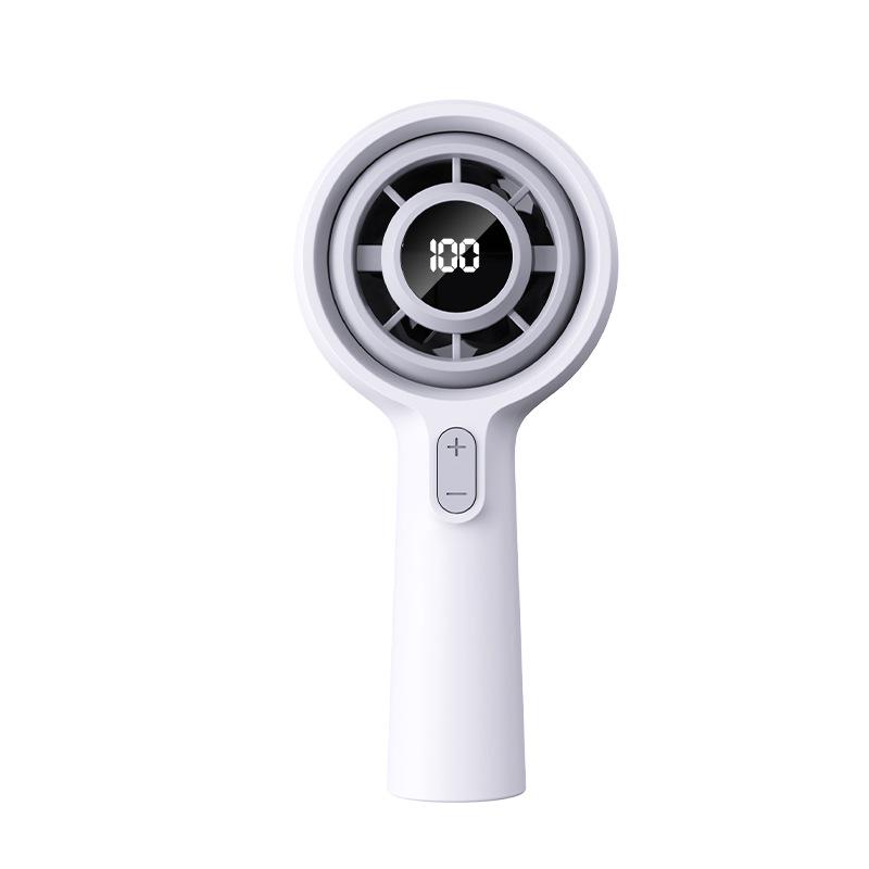 

2026 High-Speed Rechargeable Mini Portable Fan with Powerful Wind 63*54*154 mm