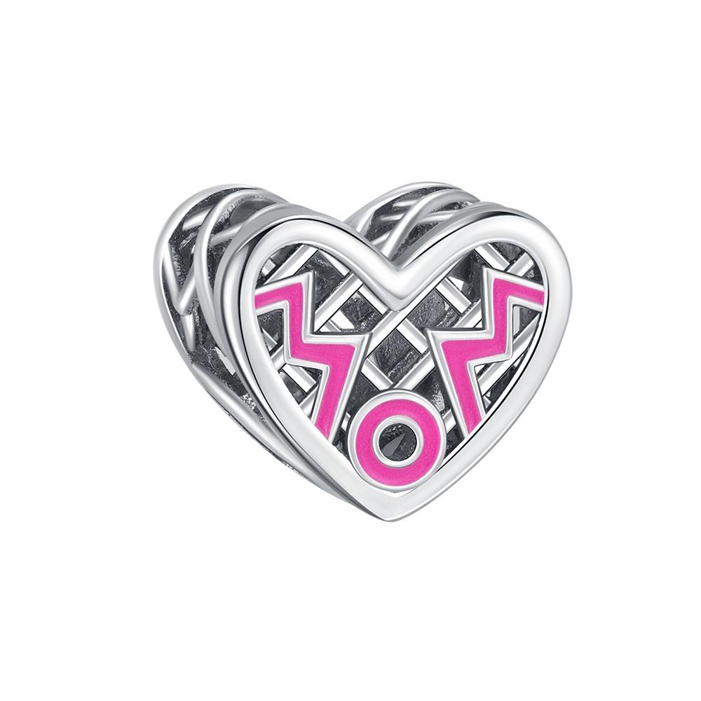 Charms for bracelet Silver 925 Bottle Car Bead Classic Jewelry For Women Diy Pendant Love Mother's Day Gift Heart bead Fashion