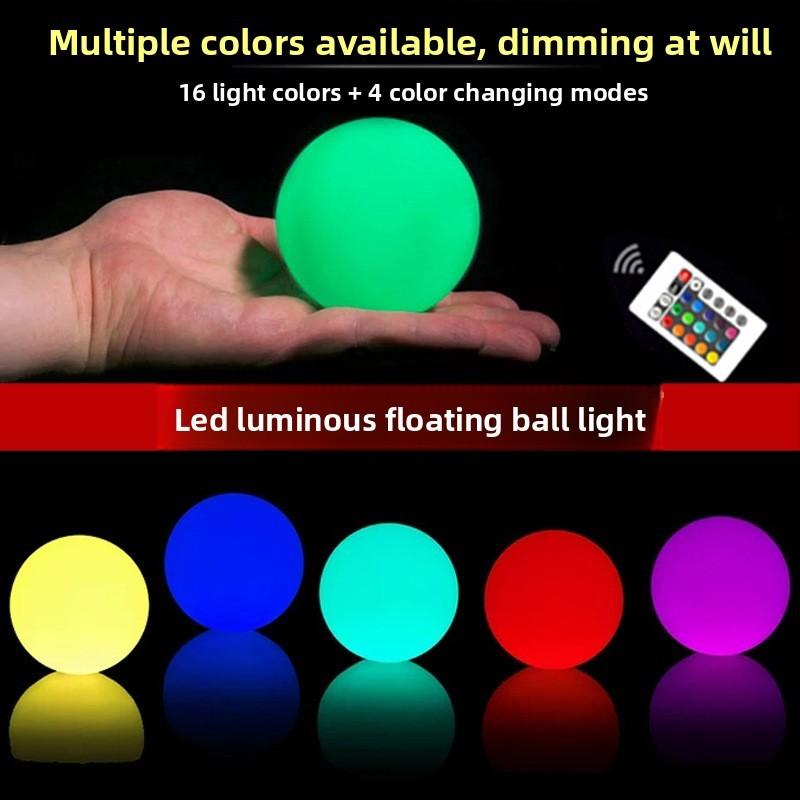 Star Wars Led Floating Moon Light With Remote Control Waterproof Pool Decor For Outdoor Use