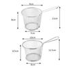 Stainless steel 304 fries basket Oil grid round mesh leak Kitchen gadget fried basket kitchen tool sifter