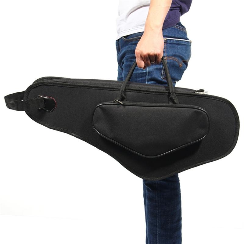 Saxophone Transport Bag Featuring Padded Compartments and Adjustable Carrying Systems Carrying Case Nylon Texture