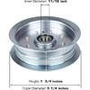 3 Pack Flat Idler Pulley for Cub Cadet MTD 756-05034A John Deere GY20629 GY22082 GY20639