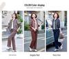 Mom’s Casual Plus-Size Two-Piece Sportswear: Spring & Autumn Fashion for Middle-Aged & Elderly