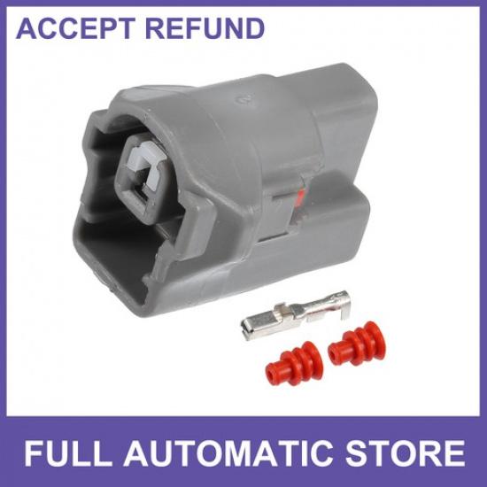 Комплект из 1 шт. 1-контактный разъем датчика детонации, адаптер, штекер, зажим, подходит для Toyota