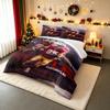 "American Football Player Sports Bedding Set Design - Bedding Set (1 Duvet Cover, 2 Pillowcases, Duvet Not Included) Sofas"