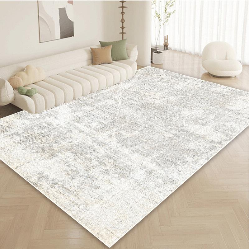 Modern Minimalism Light Colored Carpet Living Room Sofa Area Coffee Tables Non-slip Lint-free Rugs Decoration Bedroom Floor Mat