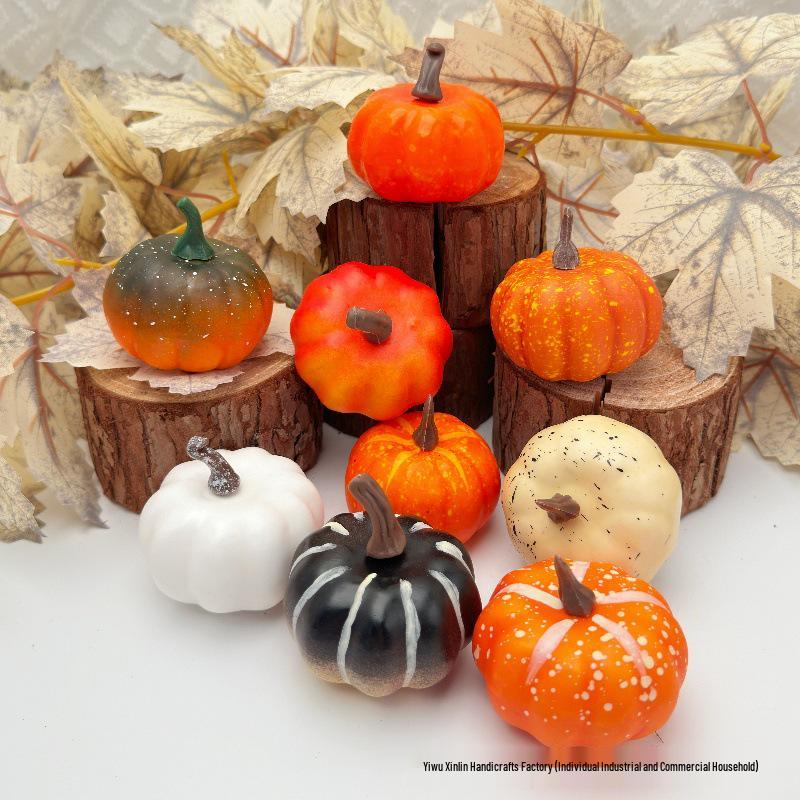 DIY Pumpkin Model Halloween Ornaments