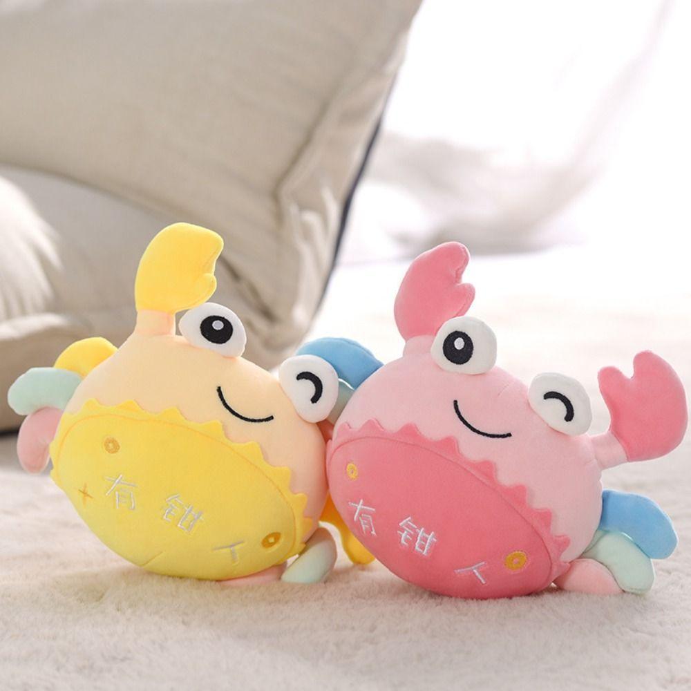 Sea Crab Toys Interactive Stuffed Animals Ocean Animal Plush Toy Sea Crab Plush Toys Padded Toy