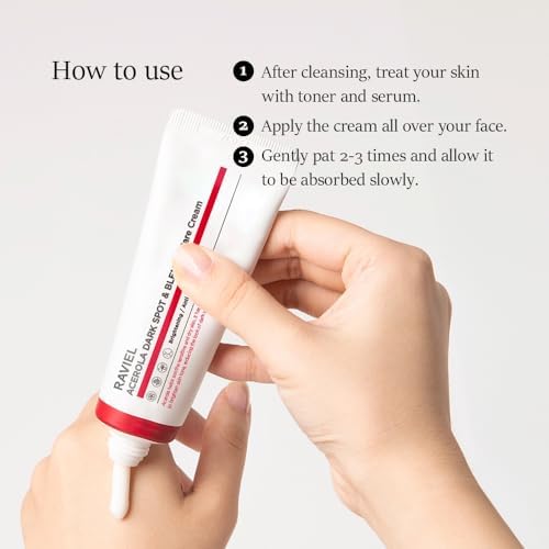 RAVIEL 3-Day Dark Spot & Blemish Care Tone-Up Niacin Acerola Cream 50ml / 80ml