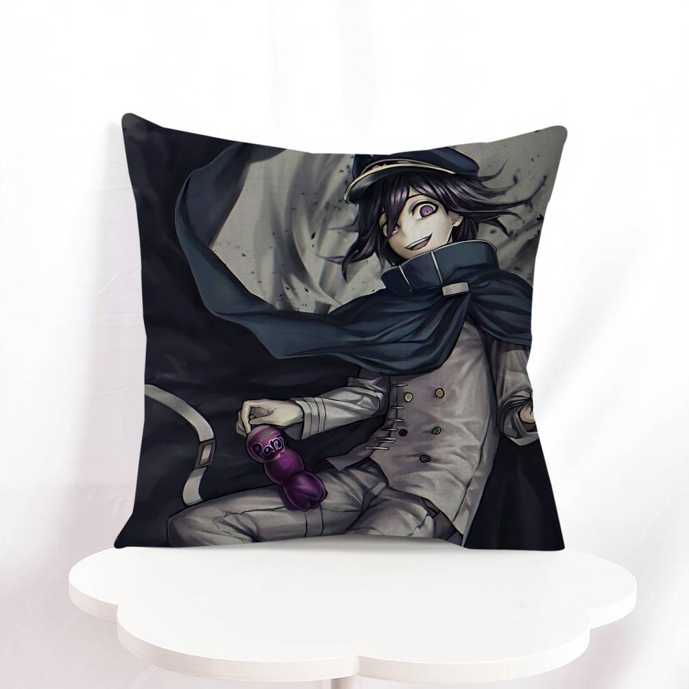 Kokichi Oma Office Cushion Pillowcase Car Cushion Cover45X45CM Lumbar Pillowcase Sofa Pillowcover