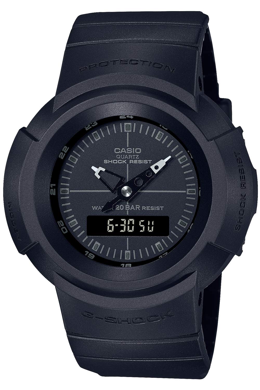 Черные [Casio] G-Shock AW-500BB-1EJF Мужские Часы,