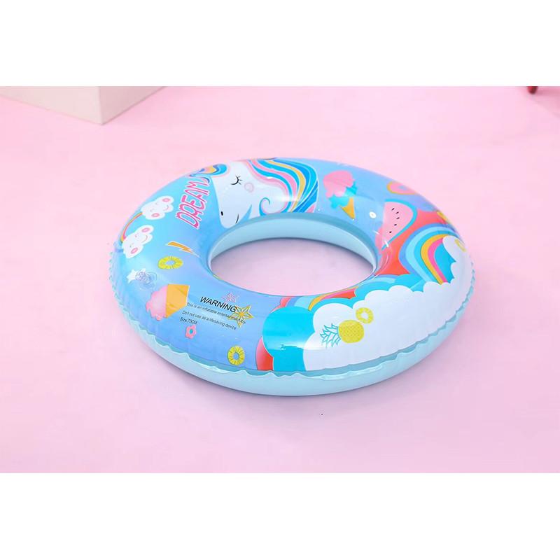 And Childrens Adult Cartoon Unicorn Inflatable Swimming Circle Water Toy