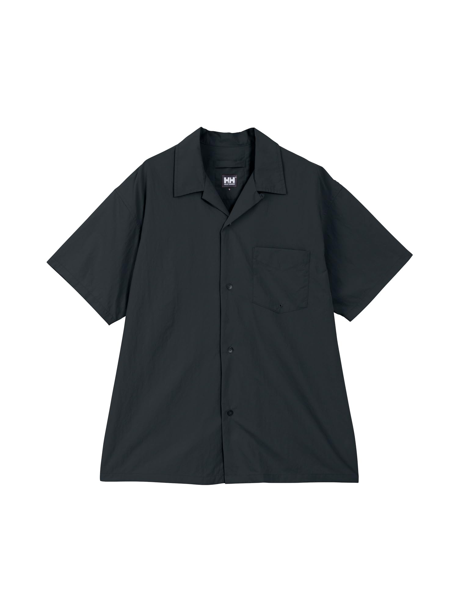 

Helly Hansen HH42541 Футболка с коротким рукавом Basque Medium, Водоотталкивающая, Устойчивая к УФ-лучам, На пуговицах, Унисекс, Черный, чёрный