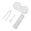 Contact Lens Case Mirror Look Cartoon NaPAW   Plastic Material Lightweight Portable Travel Contact Lens Container