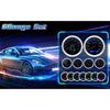 6 Gauge Set Digital GPS Speedometer Tachometer Fuel Gauge Water Temp Oil Pressure Voltmeter With Sensors For Boat Car Customized