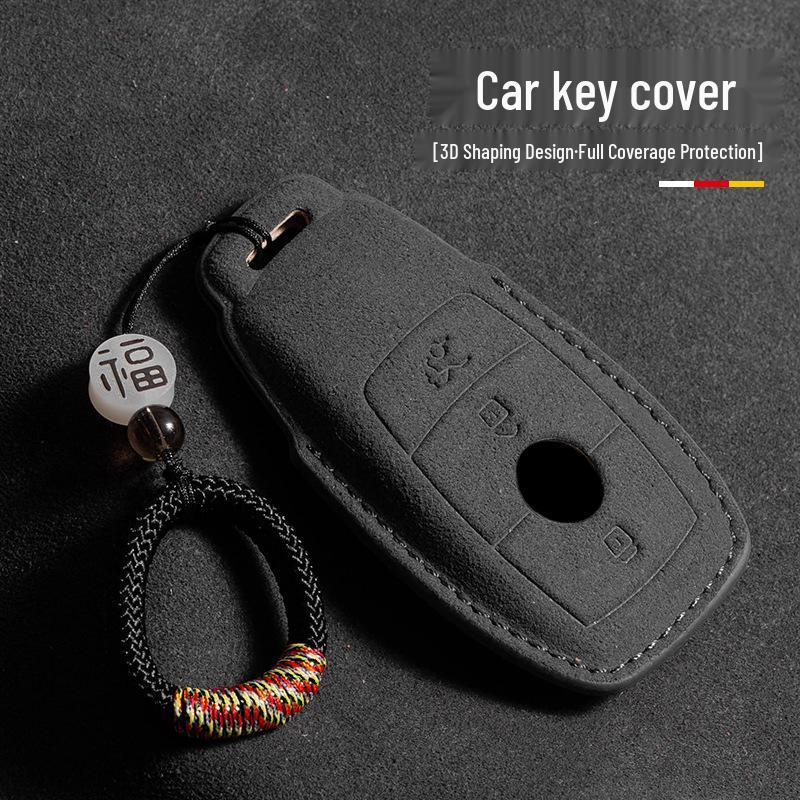 Étui de clé Mercedes-Benz pour GLC, GLE, GLB, GLA, C200L, C260L, E300L, Classe E, Classe S, Classe C