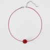 FANTASTIC PLANET Raspberry Ball String Necklace (2colors)