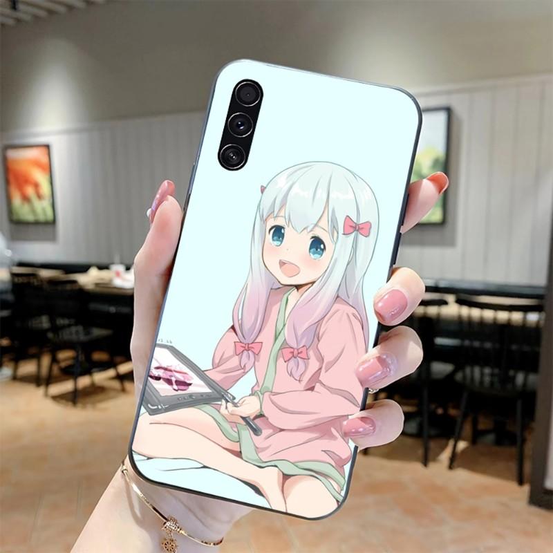 Eromanga Sensei Manga Anime-Telefonhülle für Realme GT 2 9i 8i 7i Pro X50 X2 C35 C21 C20 C11 C3, weiche schwarze Telefonabdeckung