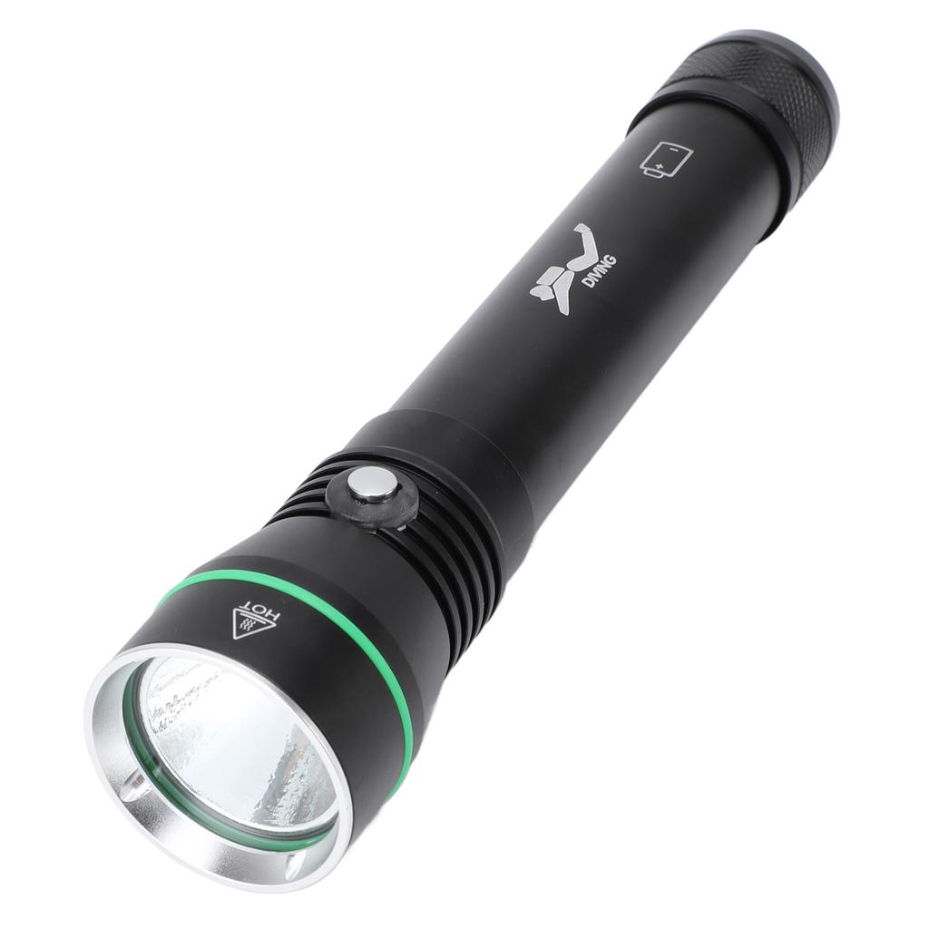 Scuba Diving Flashlight Super Bright 5 Modes P50 LED Underwater Flashlight IPX8 Waterproof Dive