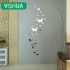 Mirror Decor In The Form of Butterflies