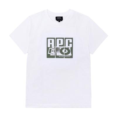 Apesse Cobqx M26485 Aab Weiß Platin Platin Plattenspieler Übliches Kurzarm-T-Shirt