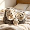102025Cm Jouets en Peluche Hérisson Kawaii Poupées Hérisson de Simulation Jouet Pendentif en Peluche Cadeau d'Anniversaire de Noël pour Enfants