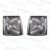 For VW T4 1995 1996 1997 1998 1999 2000 2001 2002 2003 Pair Left & Right Side White Turn Signal Corner Light Without Bulbs