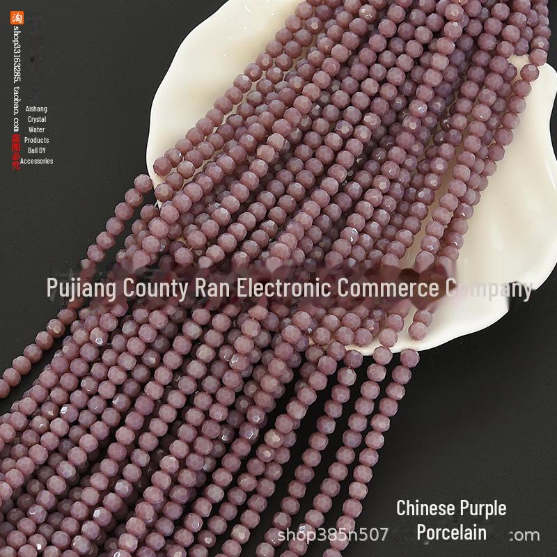 Crystal Globe Beads: 4mm DIY Jewelry, Tassel, Clothing & Luggage Accessories