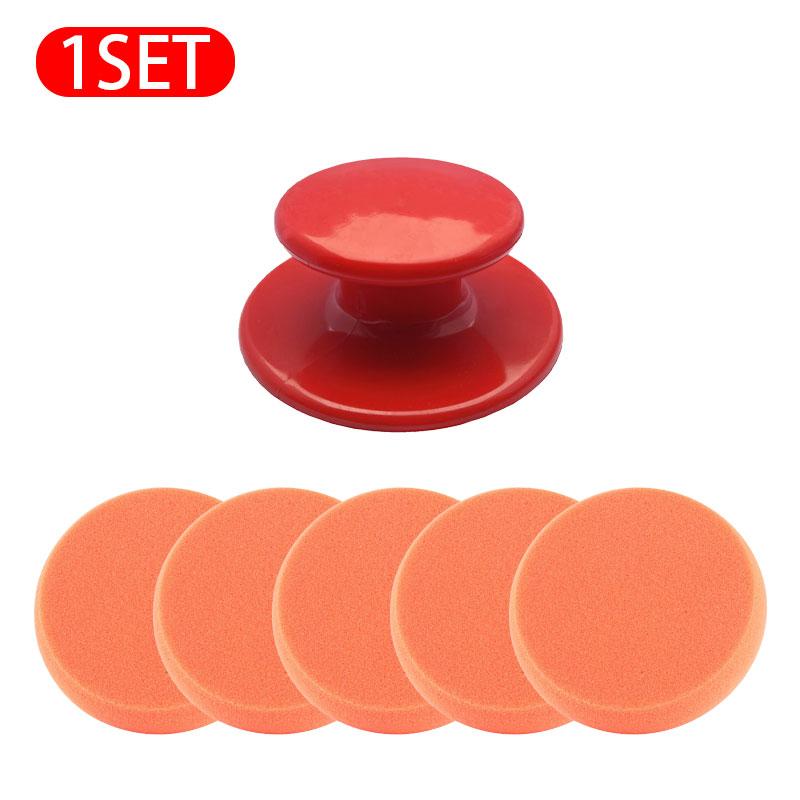 

Комплект из 6 дисков для полировки автомобиля, полировальный диск с ручкой, губки для полировки автомобиля, многофункциональный инструмент для ухода за лакокрасочным покрытием