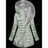 2023 Woolen Collar Cotton Zippered Cotton Jacket Hood Coat