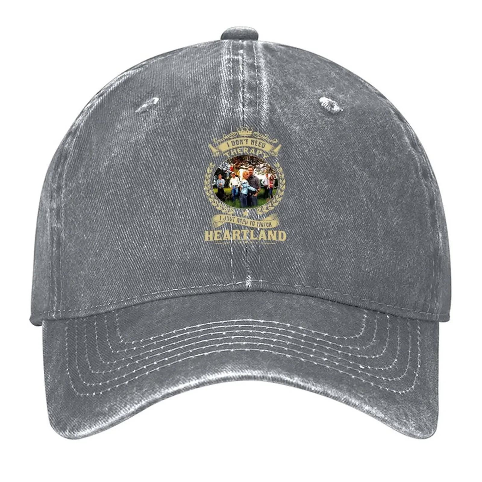 New I dont need Therapy I just need to watch Heartland Baseball Cap birthday Christmas Hat sun caps funny hat Golf Women Unisexs