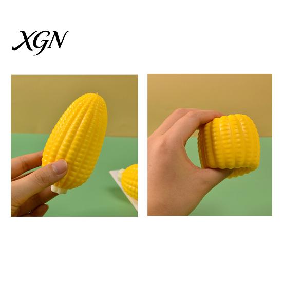 Simulated Corn Decompression Toy 1/2/3Pcs Stress Relief Fake Squeeze Anxiety Home Office Soft Stretchy Fidget Party Favors Portable Ball