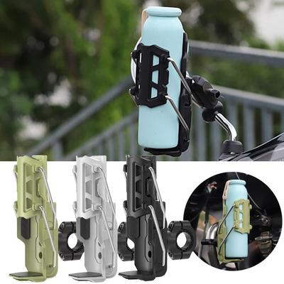 Durable Universal Motorcycle Bumper Cup Bolder 360 Degree Rotatable Adjustable Water Bottle Holder Black Cup Holder Bike
