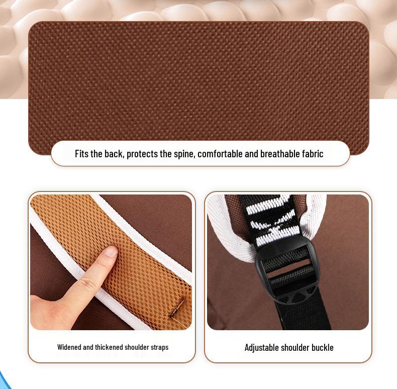 Ryggsäck med stor kapacitet och vattentät kapybara för barn - Lättviktig, ryggskyddande skolväska