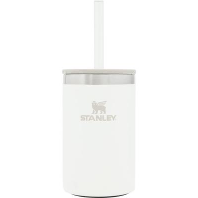 Everyday Can Cooler Cup Frosted Can Koozie with Straw Vacuum Insulated Tumbler 350ml Coffee Stainless Steel Thermal Insulation Beer Outdoor