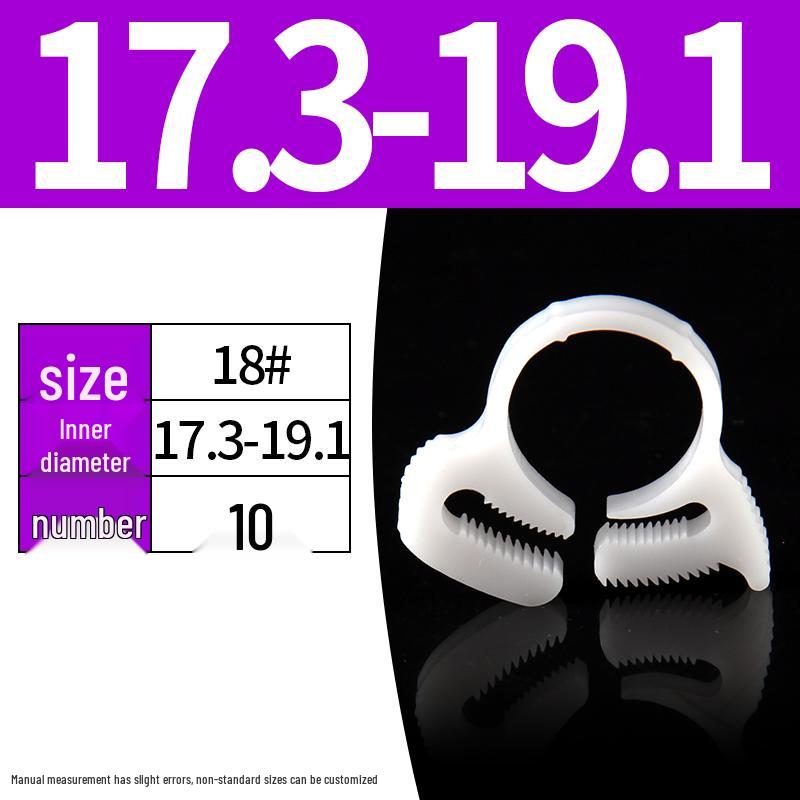 Plastic Pipe and Hose Clamp Clip