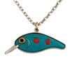 Fish Shape Pendant 2D Flat Acrylic Christmas Necklace