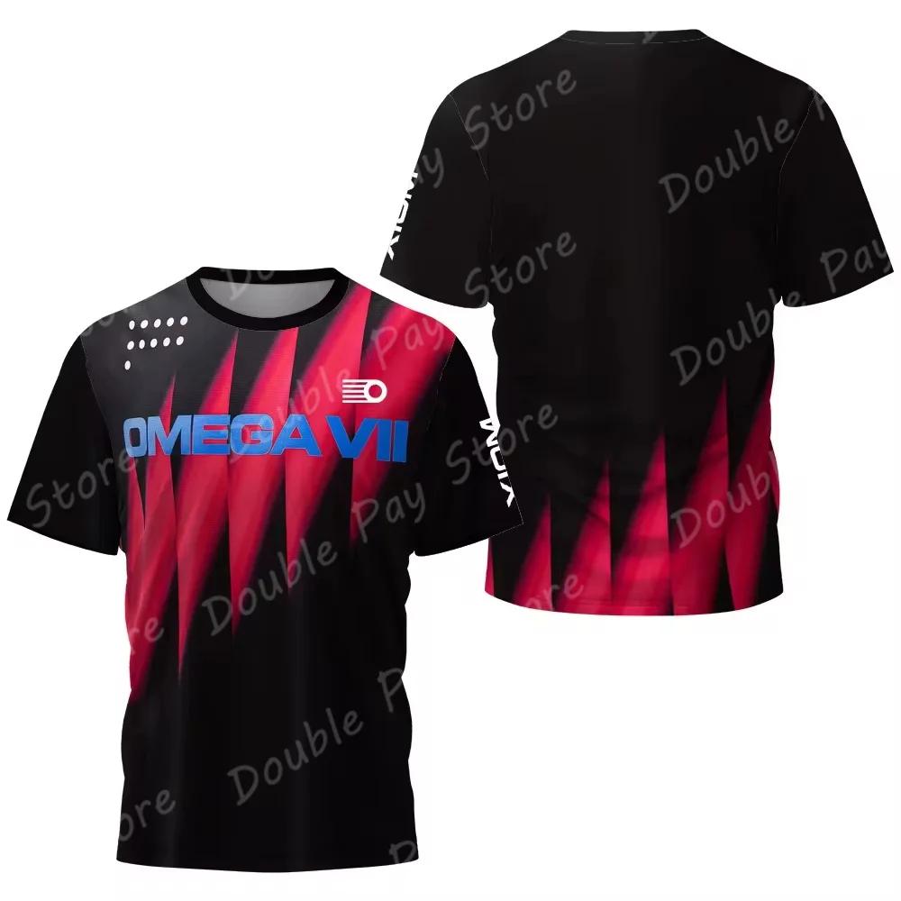 

Men s Short-sleeved Badminton T-shirt, High Performance, Unisplast Top, Table Tennis Club, Quick-drying T-shirt, High Quality, S 6XL