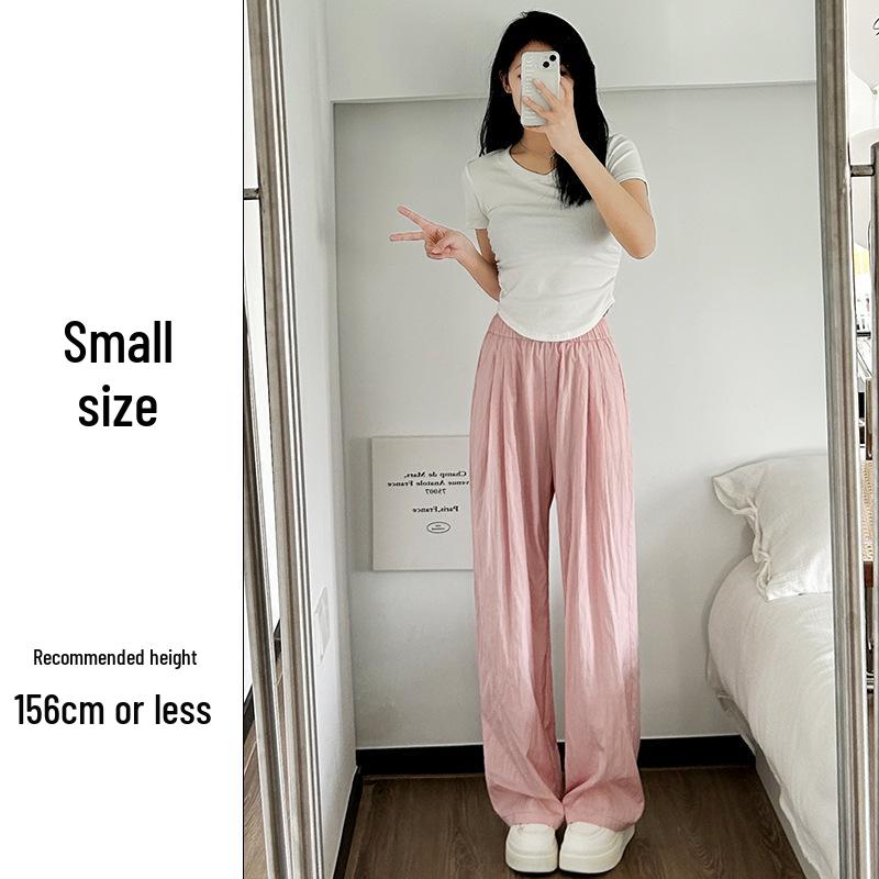 Drapey Wide Leg High Waist Summer Pants for Women - Slimming and Floor-Length, Yamamoto Style 2025
