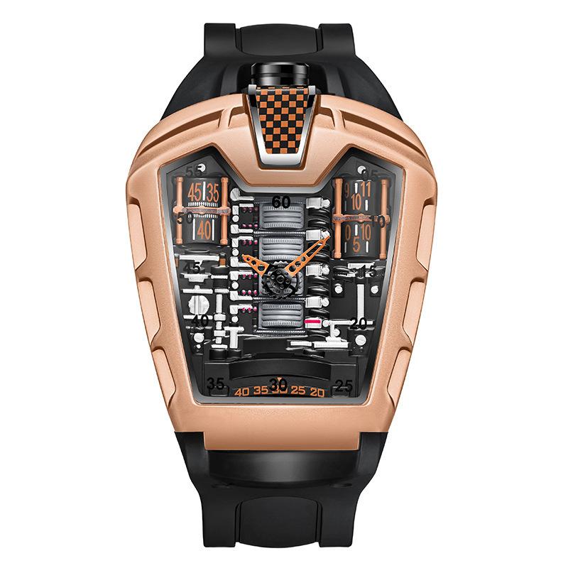 

Модные персонализированные мужские часы силиконовые кварцевые часы мужские спортивные часы