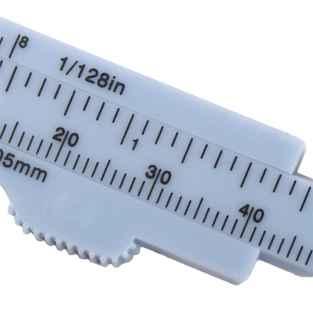 Tattoo Professional Eyebrow Measuring Ruler Vernier Caliper Measurement Tools Thrush Artifact