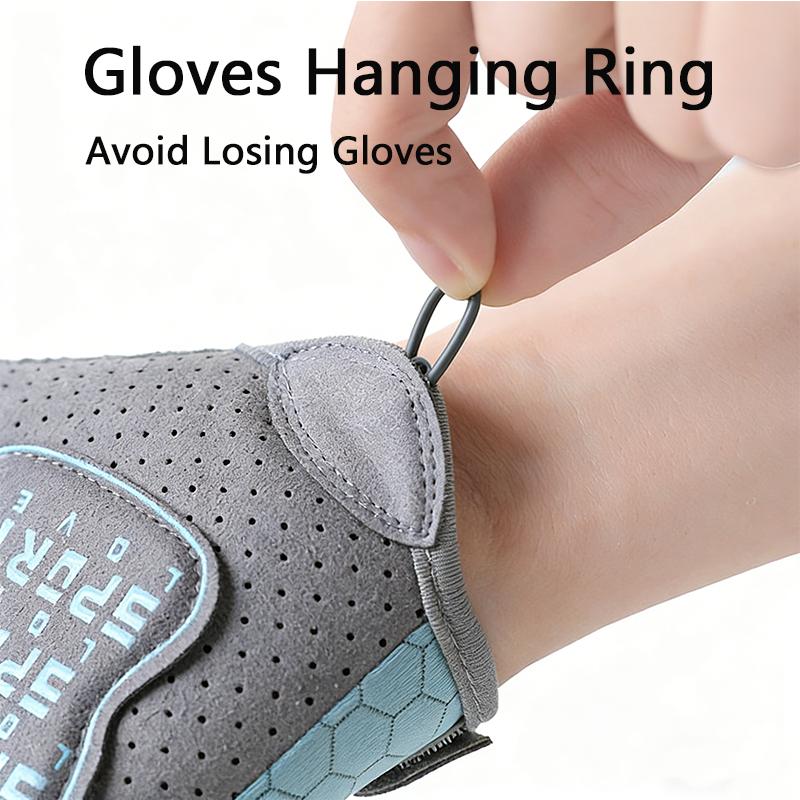Kids Sport Gloves Breathable Anti-Slip Cycling Fingerless Gloves Boys Girls 3-13Years Sweat Absorb Cushioned Ice Silk Gloves