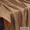 Suede Knitted Air Layer Fabric Brushed Elasticity High Quality Soft Smooth Delicate for Sewing Clothes 860g/m