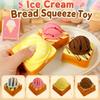 Super Soft Ice Cream Bread Squeeze Toy Creative Slow Rebound Fidget Toy Party Favors