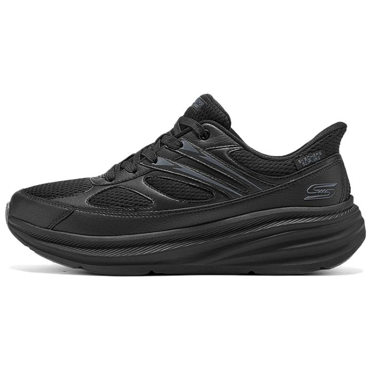 Skechers Bobs Mens Fashion Comfortable Durable Breathable Low-Top Casual Shoes Men sneakers Black 118432-BBK 39.5