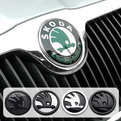 2025 Naujas Automobilio Emblema Ženklelis Priekinis Variklio Dangtis Bagažinė Lipdukas Apdaila Skoda Octavia Superb Rapid Kodiaq Karoq Enyaq RS Yeti Scala Fa