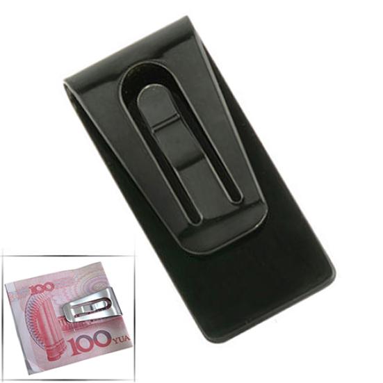 Stainless Steel Slim Pocket Cash Purse Money Clip Wallet ID Credit Card Holder